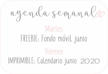 Agenda Semanal 18/05 - 24/05