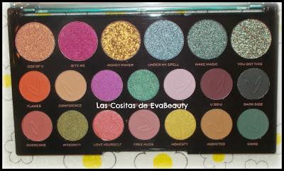 Maquillaje Makeup Revolution Notino Paleta sombras Carmi Make Magic