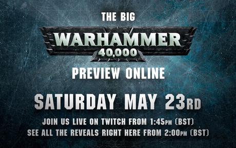 Warhammer Community: Gran previa virtual el finde que viene y mas.