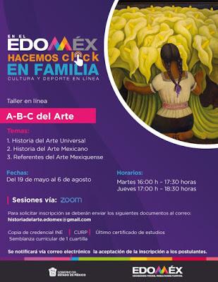 PREPARAN ESPECIALISTAS TALLER SOBRE HISTORIA DEL ARTE MEDIANTE PLATAFORMA DIGITAL ZOOM