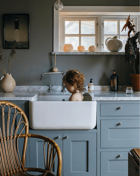 vintage interiors vintage decor scandinavian kitchen vintage scandinavian house scandi kitchen reformar sin obras old kitchen muebles vintage muebles de cocina antiguos decoración vintage colorful decor cocina vieja classic decor charming vintage kitchen casa viejo decoración  