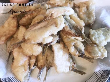 Boquerones emborrizados