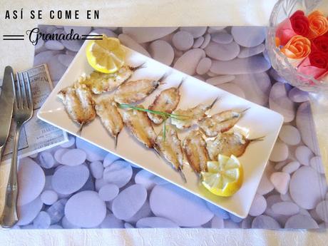 Boquerones emborrizados