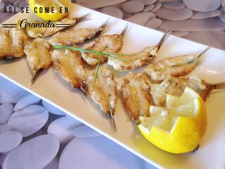 Boquerones emborrizados