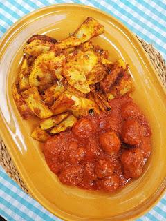 Albóndigas con tomate sin leche, sin huevo y sin gluten