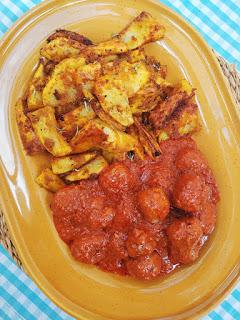 Albóndigas con tomate sin leche, sin huevo y sin gluten Albóndigas con tomate sin leche, sin huevo y sin gluten