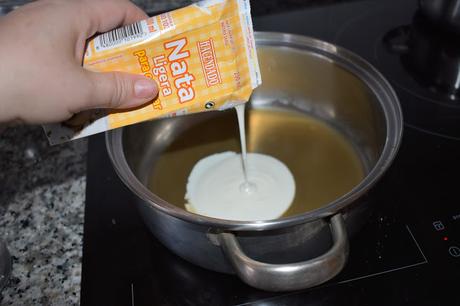 Coliflor en salsa de beurre blanc