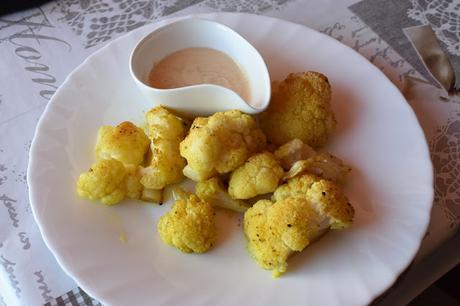 Coliflor en salsa de beurre blanc