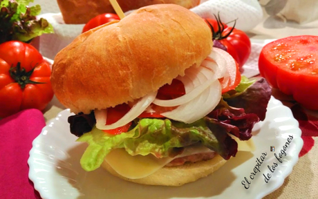 HAMBURGUESAS CASERAS DE TERNERA