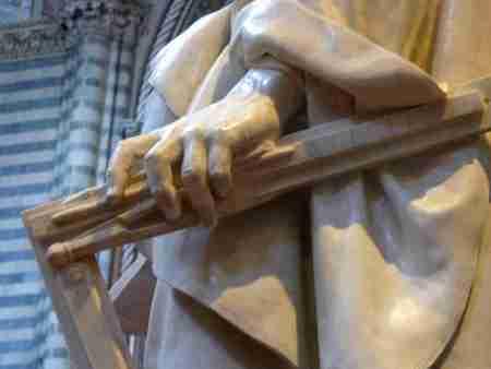 Un Tomás Apóstol avezado geómetra en Orvieto Un Tomás Apóstol avezado geómetra en Orvieto