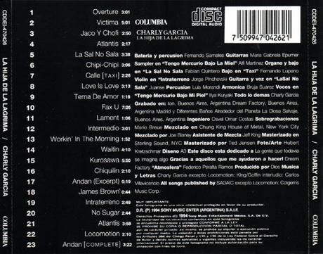 Charly García - La Hija de la Lágrima (1994) Charly García - La Hija de la Lágrima (1994)