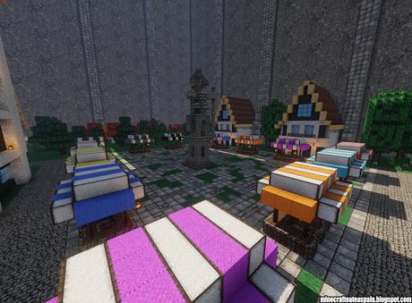 Construcciones Minecraft: Ciudad amurallada realizada con UniversityEsportsTV