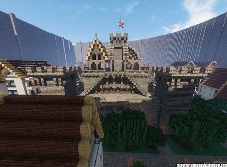 Construcciones Minecraft: Ciudad amurallada realizada con UniversityEsportsTV