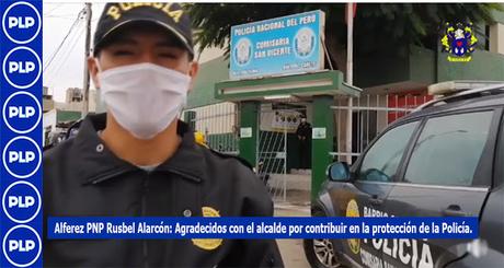 REALIZAN TRABAJOS DE DESINFECCIÓN EN COMISARÍA DE SAN VICENTE…