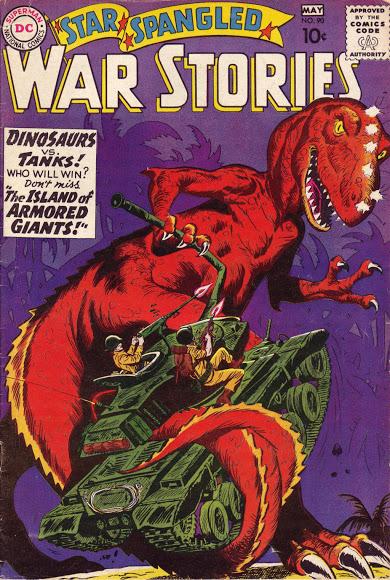 Los bélicos dinosaurios de Bob Kanigher