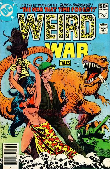 Los bélicos dinosaurios de Bob Kanigher