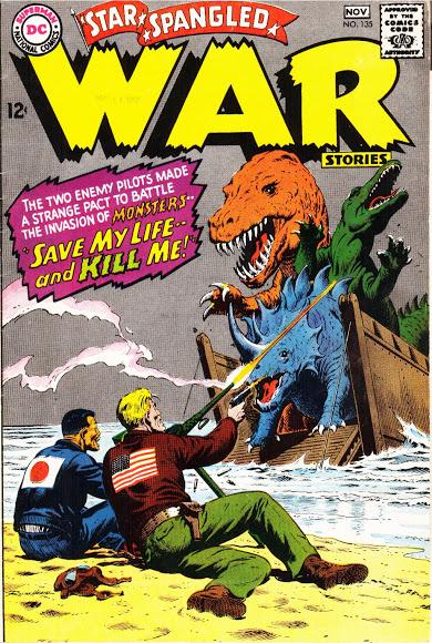 Los bélicos dinosaurios de Bob Kanigher