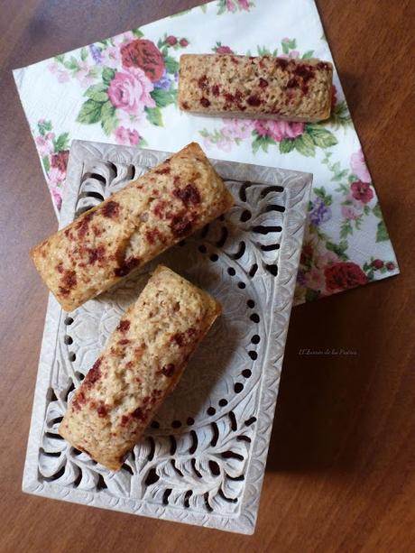 Financier de Almendra y Frambuesa Liofilizada