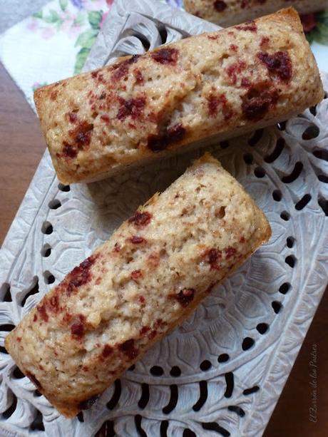 Financier de Almendra y Frambuesa Liofilizada