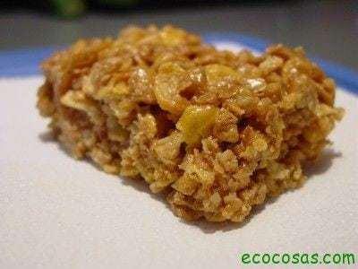 barra de cereales Barritas de cereales caseras, energéticas y saludables
