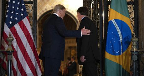 Presidente de EEUU, Donald Trump, y presidente de Brasil, Jair Bolsonaro Presidente de EEUU, Donald Trump, y presidente de Brasil, Jair Bolsonaro