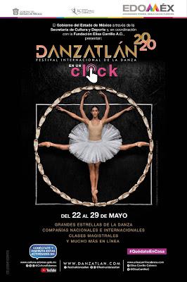 ANUNCIAN TERCERA EDICIÓN DE DANZATLÁN. FESTIVAL INTERNACIONAL DE LA DANZA EN UN CLICK