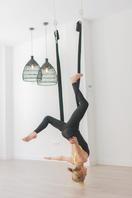 Yoga aéreo, Luna Fitness y Filorga, una mañana perfecta en el CosmetikTrip18