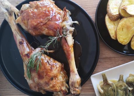 Cómo preparar pierna de cordero lechal al horno