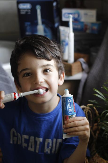 Hábitos de higiene bucodental desde pequeños #OralBKids