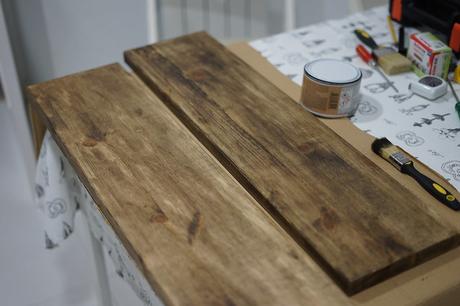 estantería de madera estantería de madera