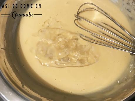 Tarta al whisky sin gluten ni lactosa