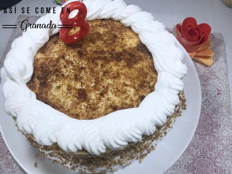 Tarta al whisky sin gluten ni lactosa