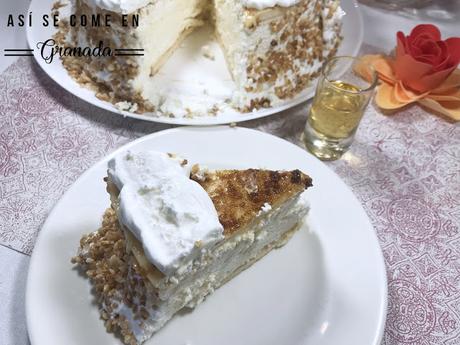 Tarta al whisky sin gluten ni lactosa