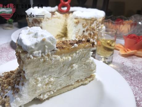 Tarta al whisky sin gluten ni lactosa