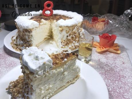 Tarta al whisky sin gluten ni lactosa
