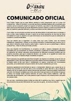 Comunicado situación Cooltural Fest 2020