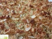 Crumble pera cinco especias nata jengibre