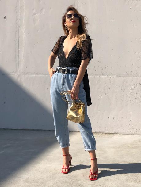 Tendencias 2020: Baggy jeans, sandalias cuadradas, body de encaje