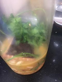 CALAMARES RELLENOS Y ALBONDIGAS DE CARNE