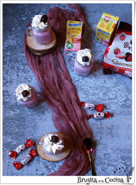 Espuma de fresa Espuma de fresa