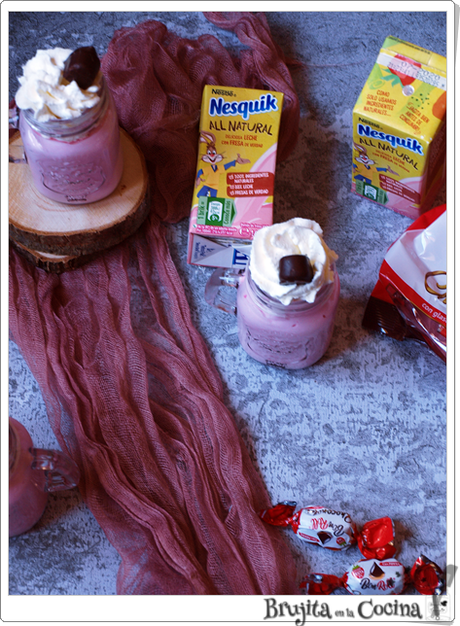 Espuma de fresa Espuma de fresa