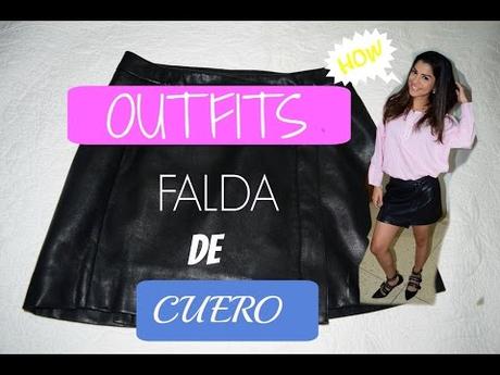 Combinar Falda Polipiel Verde