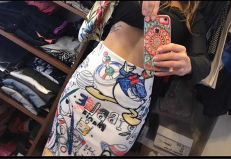 Falda Mickey Mouse Gormek Falda Mickey Mouse Gormek