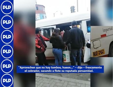 SUBEN EL PASAJE PERO NO RESPETAN LOS PROTOCOLOS…