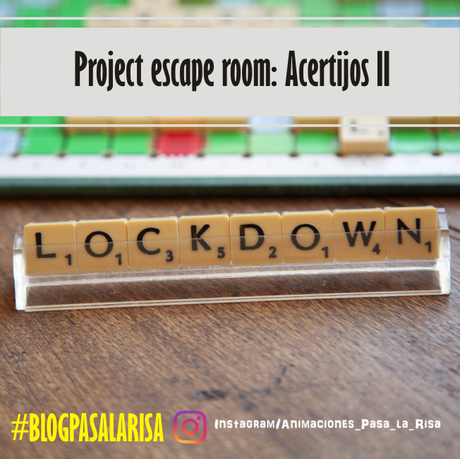 Project escape room: Acertijos II Project escape room: Acertijos II