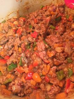 PASTEL DE CARNE CON COSTRA DE MAÍZ