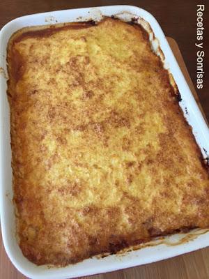 PASTEL DE CARNE CON COSTRA DE MAÍZ