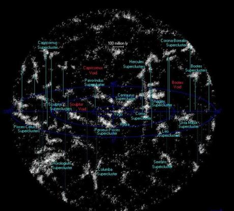 Una galaxia en el inmenso vacío local