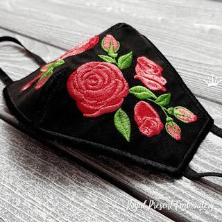 Aprende cómo hacer hermosos cubrebocas bordados a mano