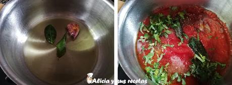 SALCHICHAS DE ESMIRNA EN SALSA DE TOMATE
